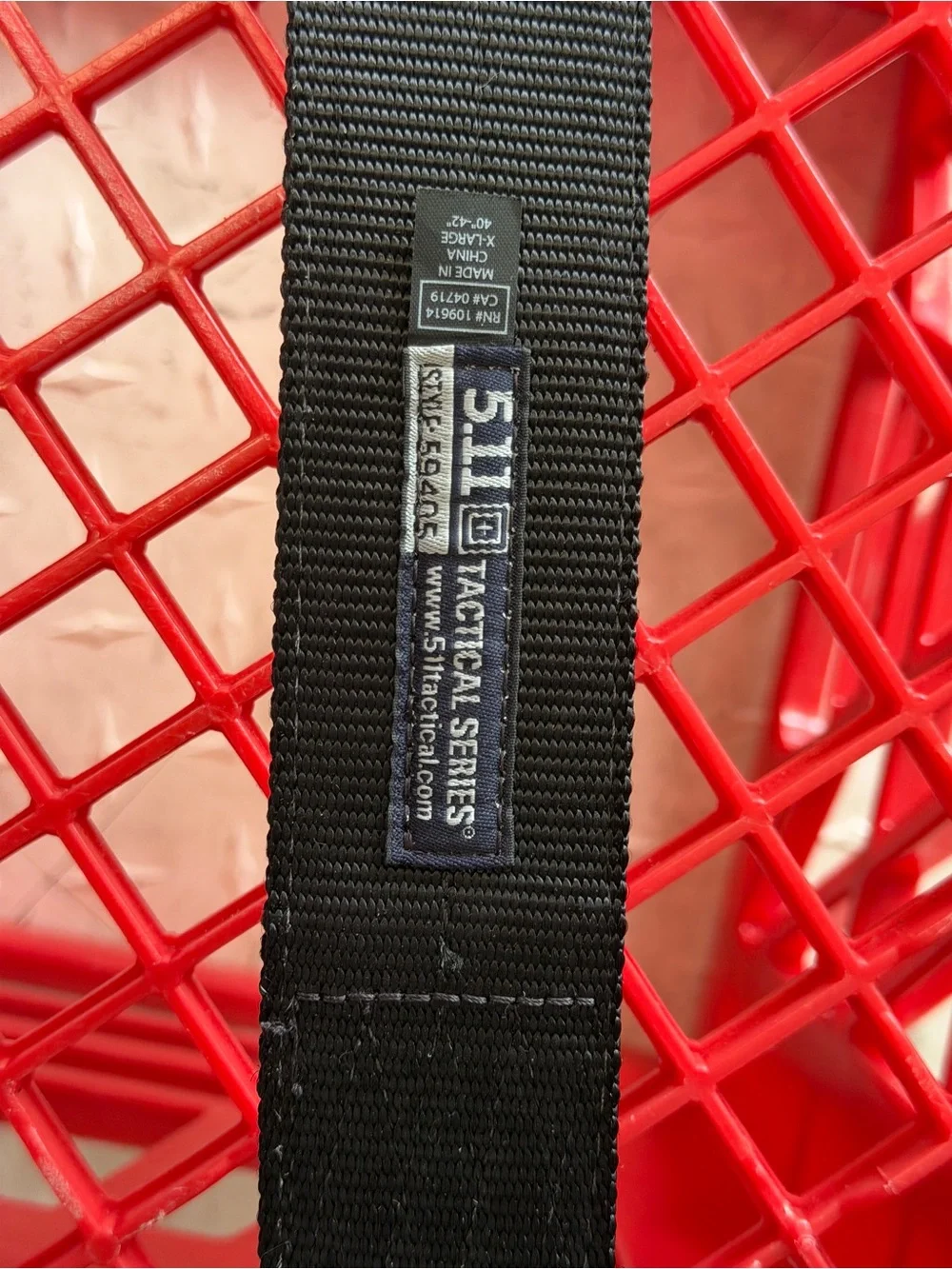 5.11 Tactical Operator Belt 1.75”, 51.5 length of entire belt